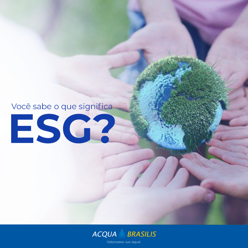 Você sabe o que significa ESG?